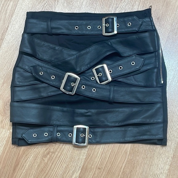Current Mood Dresses & Skirts - Dolls Kill Buckle Bandage Bondage Skirt